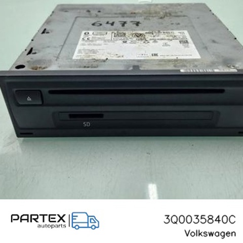 Блок керування мультимедійний 3Q0035840C VAG