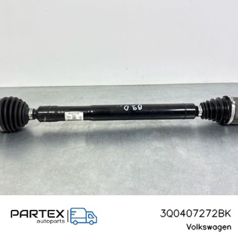 Привід передній правий 3Q0407272BK VAG