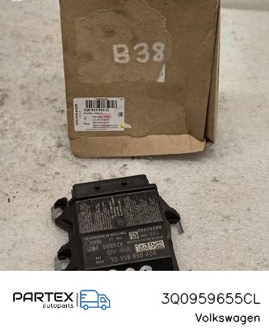 Модуль-процесор керування подушки безпеки 3Q0959655CL VAG