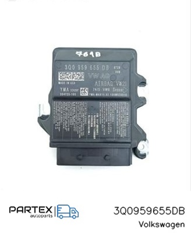 Блок управління airbag 3Q0959655DB VAG