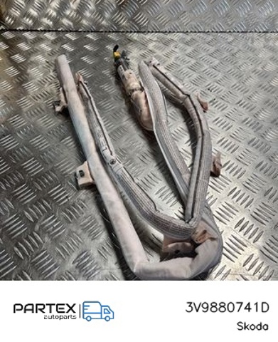 Подушка безпеки, бічна, ліва, AIRBAG 3V9880741D VAG