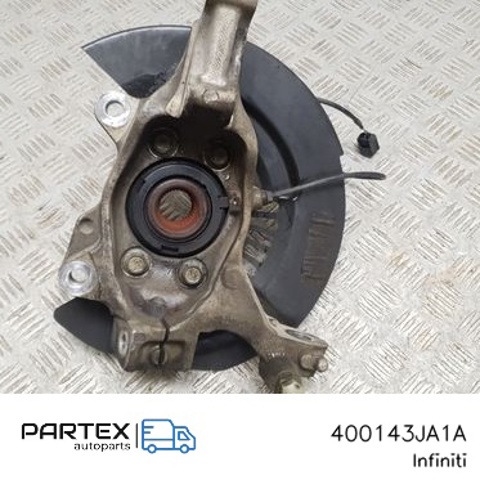Цапфа поворотна права 400143JA1A NISSAN