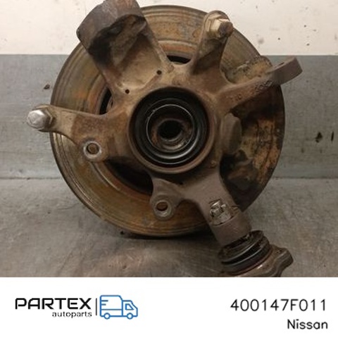 Вісь передня і поворотні кулаки 400147F011 NISSAN