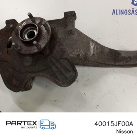 Цапфа - поворотний кулак передній, лівий 40015JF00A NISSAN