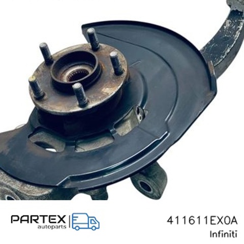 Кожух гальмівного диска 411611EX0A NISSAN