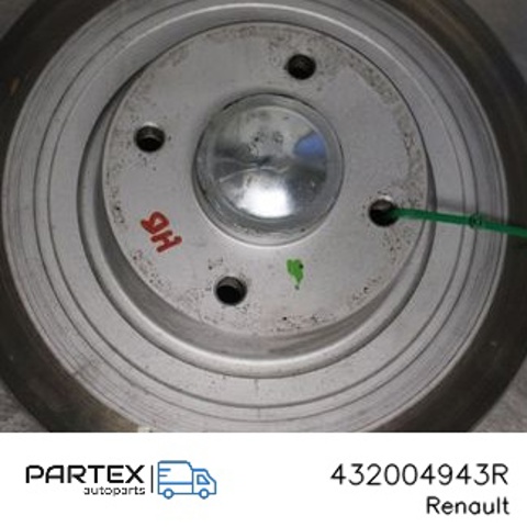Диск заднього гальма 432004943R RENAULT