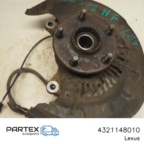 Цапфа - поворотний кулак передній, правий 4321148010 TOYOTA