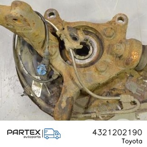 Цапфа поворотна ліва 4321202190 TOYOTA