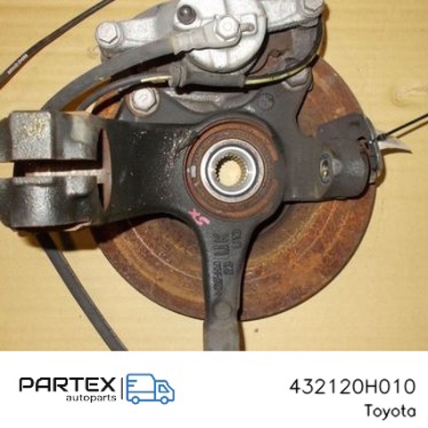 Цапфа передня ліва 432120H010 TOYOTA