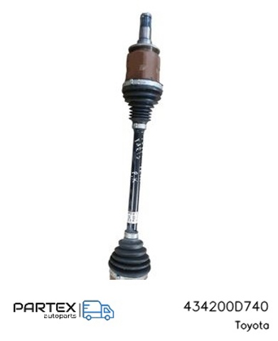 Піввісь передня ліва 434200D740 TOYOTA
