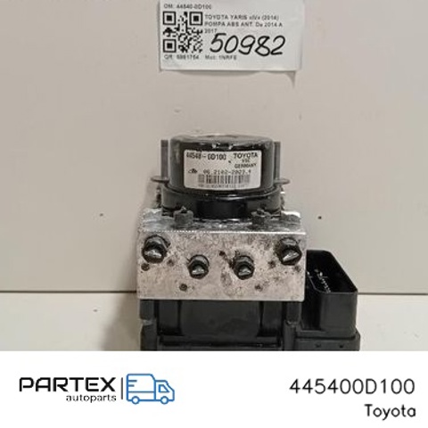 Блок АБС гідравлічний 445400D100 TOYOTA