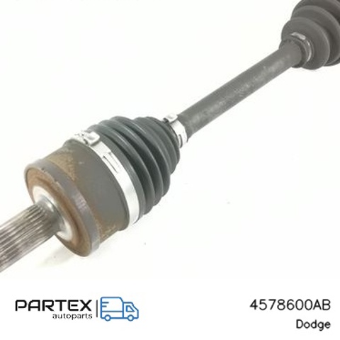 Піввісь передня, права 4578600AB CHRYSLER