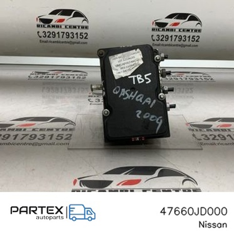 Блок керування АБС (ABS) 47660JD000 NISSAN