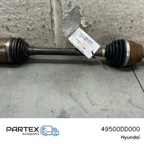 Привід передній лівий 49500DD000 HYUNDAI