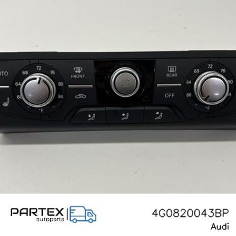 Реостат/перемикач-регулятор режиму обігрівача салону 4G0820043BP VAG