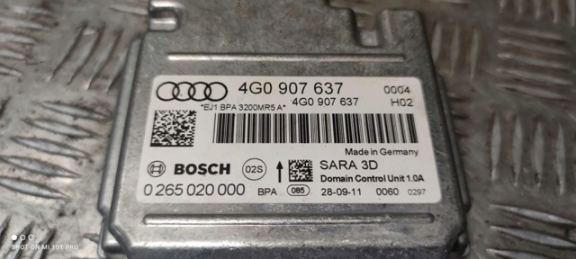 Датчик поперечного прискорення (ESP) 4G0907637 VAG