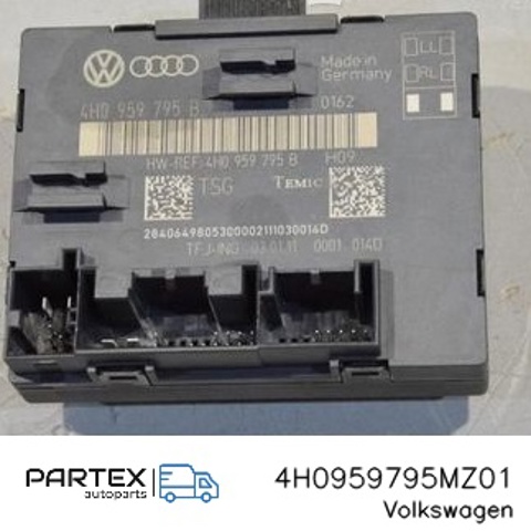 Блок комфорту задніх дверей 4H0959795MZ01 VAG