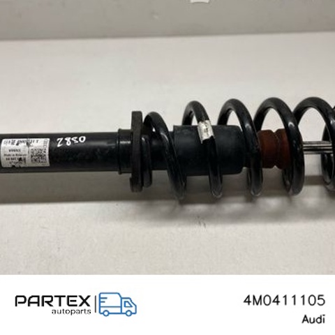 Пружина амортизатора передняя 4M0411105 VAG