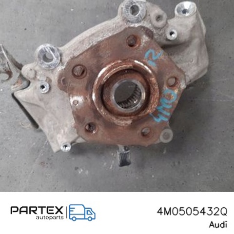 Цапфа поворотна права 4M0505432Q VAG