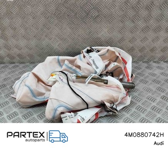 Подушка безпеки, шторка бічна, права, AIRBAG 4M0880742H VAG