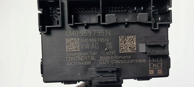 Блок комфорту задніх дверей 4M0959795N VAG