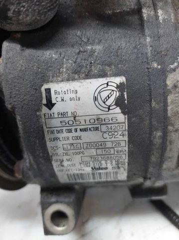 Компресор холодоагенту 50510966 FIAT