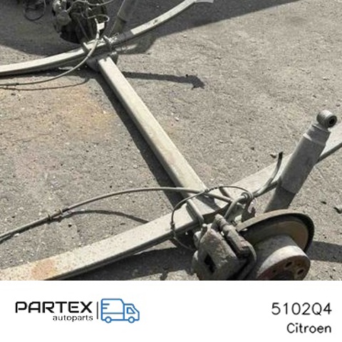 Задня ресора 5102Q4 PEUGEOT