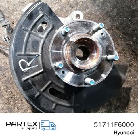 Вісь передня і поворотні кулаки 51711F6000 HYUNDAI