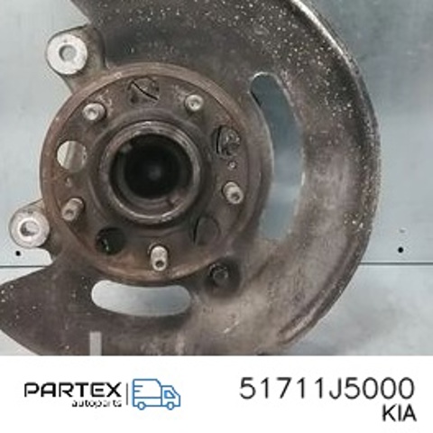 Цапфа - поворотний кулак передній, правий 51711J5000 HYUNDAI