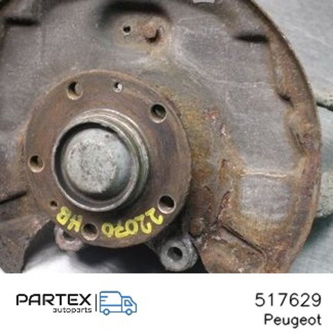 Цапфа - поворотний кулак задній, правий 517629 PEUGEOT
