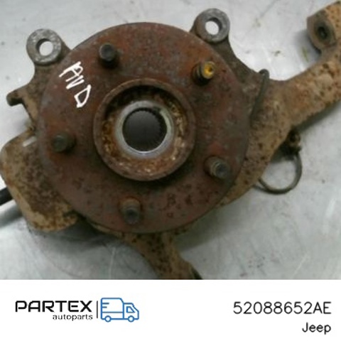 Цапфа - поворотний кулак передній, правий 52088652AE CHRYSLER