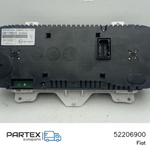 Комплект прокладок двигуна, верхній 52206900 FIAT