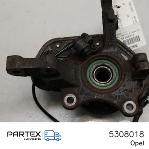 Вісь передня і поворотні кулаки 5308018 OPEL