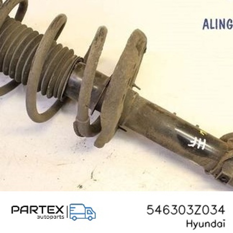 Пружина амортизатора передняя 546303Z034 HYUNDAI
