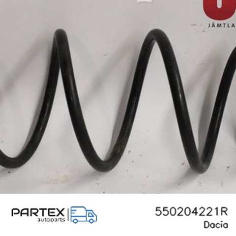 Пружини задні 550204221R RENAULT