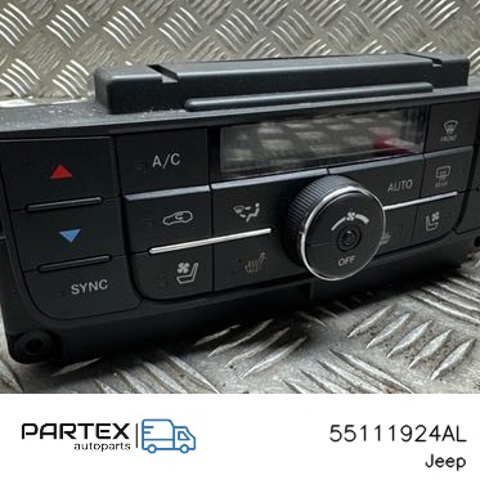 Блок управління режимів опалення / кондиціонування 55111924AL CHRYSLER