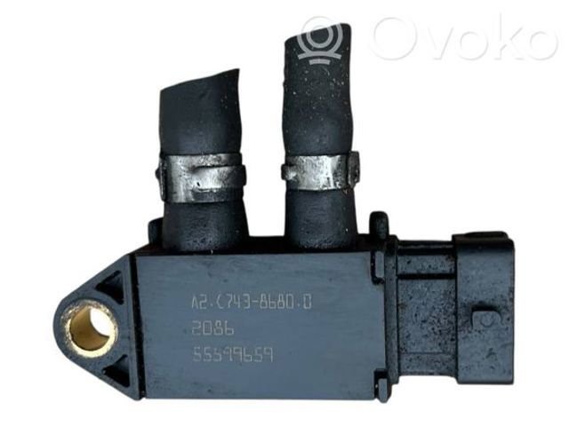 Датчик тиску вихлопних газів 55599659 OPEL