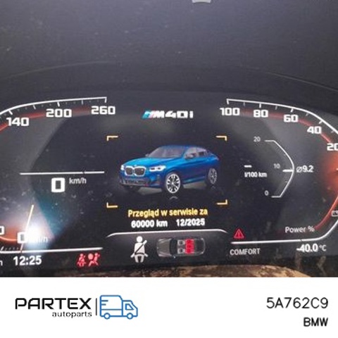 Щиток приладів 5A762C9 BMW