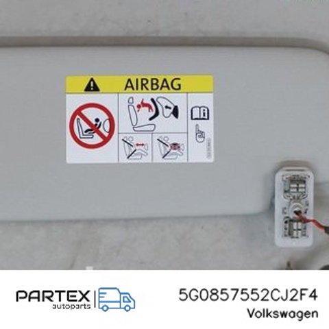 Козирок протисонячний 5G0857552CJ2F4 VAG