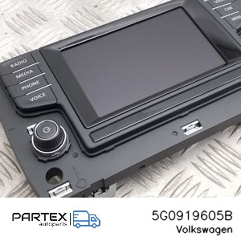 Дисплей багатофункціональний 5G0919605B VAG