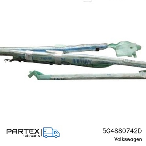 Подушка безпеки, шторка бічна, права, AIRBAG 5G4880742D VAG
