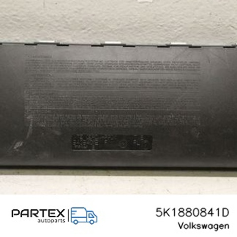 Подушка безпеки, водійська, AIRBAG, захисту колін 5K1880841D VAG