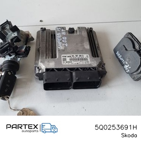 Клапан / актуатор приводу заслінки EGR 5Q0253691H VAG