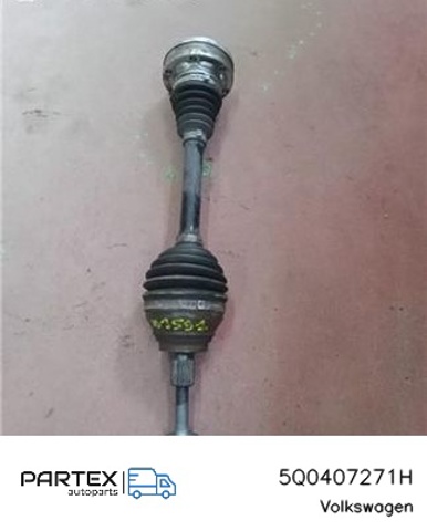 Піввісь передня ліва 5Q0407271H VAG