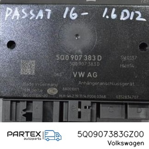 Блок керування фаркопом 5Q0907383GZ00 VAG