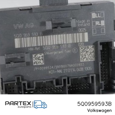 Блок комфорту передніх дверей 5Q0959593B VAG