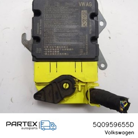 Модуль-процесор управління подушки безпеки 5Q0959655D VAG