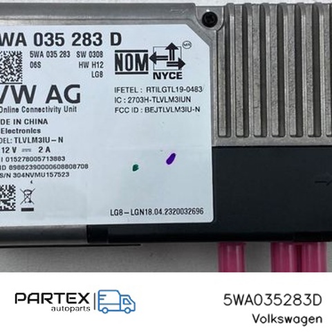 Блок керування Bluetooth 5WA035283D VAG