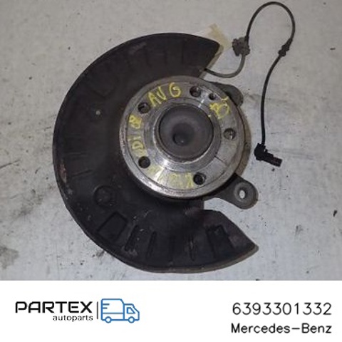 Вісь передня і поворотні кулаки 6393301332 MERCEDES
