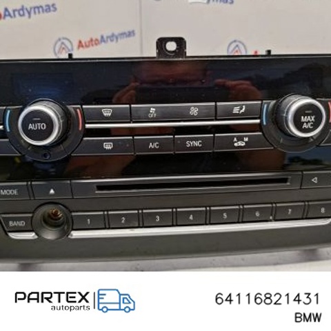 Реостат/перемикач-регулятор режиму обігрівача салону 64116821431 BMW